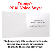 Talking Trump Mothers Day Card
