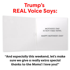 Talking Trump Mothers Day Card