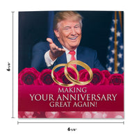 Talking Trump Anniversary Card