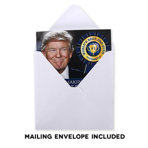 Talking Trump Fathers Day Card