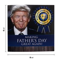 Talking Trump Fathers Day Card
