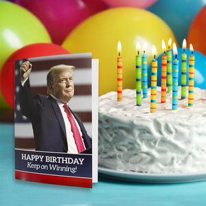 Dancing Donald MOTION & SOUND Birthday Card