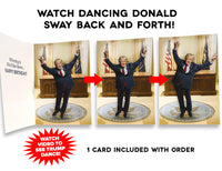 Dancing Donald MOTION & SOUND Birthday Card
