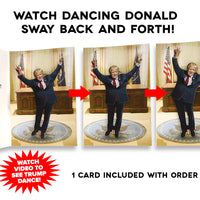 Dancing Donald MOTION & SOUND Birthday Card