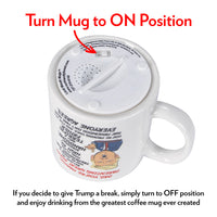 Donald Trump Talking Coffee Mug for Dad
