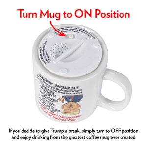 Donald Trump Talking Coffee Mug for Dad