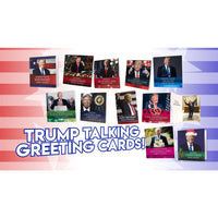 Talking Trump Fathers Day Card
