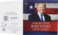 Talking Trump Birthday Card
