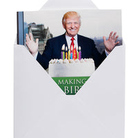 NEW Talking Trump Birthday Card