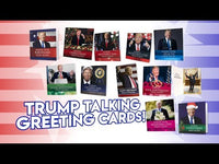 NEW Talking Trump Birthday Card
