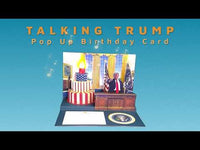 Donald Trump Pop Up Birthday Card with Light & Sound
