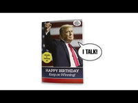 Dancing Donald MOTION & SOUND Birthday Card
